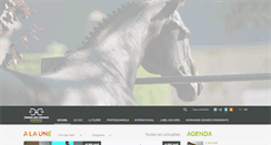 Desktop Screenshot of chevaux-normandie.com